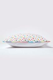 Homescapes Cotton Multi Colour Stars Cushion Cover - Size: 60 cm x 60 cm - thumbnail 3