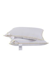 Ezysleep Luxury Goose Feather & Down Pillow - Set of 2 in White - thumbnail 1