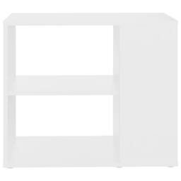 Berkfield Home Side Cabinet White 60x30x50 cm Engineered Wood - Size: 60 x 30 x 50 cm - thumbnail 4