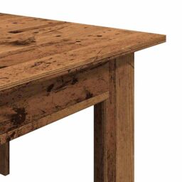 Berkfield Home Coffee Table Old Wood 100x60x42 cm Engineered Wood in Brown - Size: 100 x 60 x 42 cm - thumbnail 7