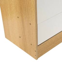 SPETLEK 5-Tier Chest of Drawers 6 Drawer Dresser Storage in White - Size: 0.6m2 - thumbnail 5