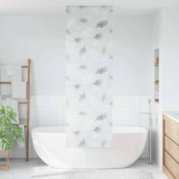 Berkfield Home Shower Roller Blind 80x240 cm Fabric Width 76 cm in Grey