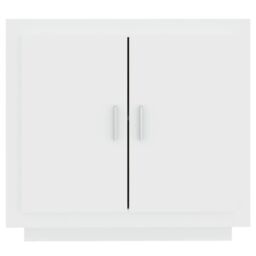 Berkfield Home Sideboard White 80x40x75 cm Engineered Wood - Size: 80 x 40 x 75 cm - thumbnail 3