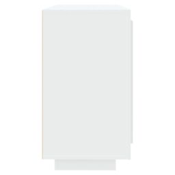 Berkfield Home Sideboard White 80x40x75 cm Engineered Wood - Size: 80 x 40 x 75 cm - thumbnail 4