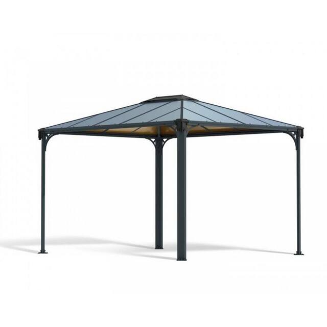 Palram Martinique 3600 Garden Gazebo Grey Bronze - L360 x W295 x H274.5 cm - image 1