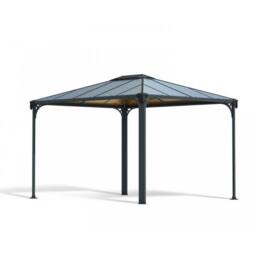 Palram Martinique 3600 Garden Gazebo Grey Bronze - L360 x W295 x H274.5 cm - thumbnail 1