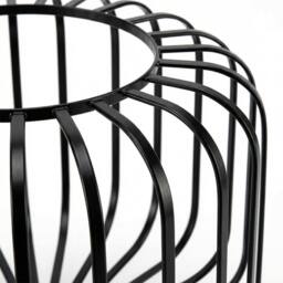 Emitto Industrial Ceiling Pendant Light Shade Black Metal Cage Lamp Shade - thumbnail 5