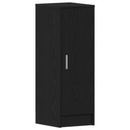 Berkfield Home Shoe Cabinet Black oak MDF Standard Storage Shoe Storage - thumbnail 2