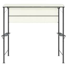 Berkfield Home Gazebo with Roof 220x110x200 cm Cream - Size: 220 x 110 x 200 cm - thumbnail 1