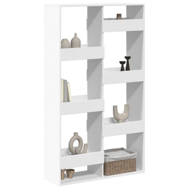 Berkfield Home Room Divider White 100x33x175 cm Engineered Wood - Size: 100 x 33 x 175 cm - image 1