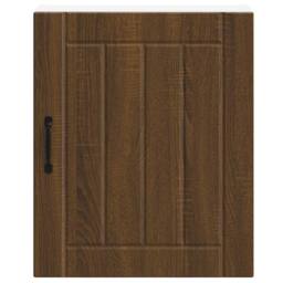 Berkfield Home Kitchen Wall Cabinet Lucca Brown Oak Engineered Wood - thumbnail 5