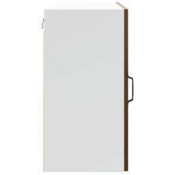 Berkfield Home Kitchen Wall Cabinet Lucca Brown Oak Engineered Wood - thumbnail 7