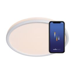 Nordlux Livasmart Ceiling Light White Plastic LED IP54 2700-6500k Mains - thumbnail 4