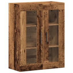 Berkfield Home Sideboard Old Wood 69.5x34x90 cm Engineered Wood in Brown - thumbnail 2
