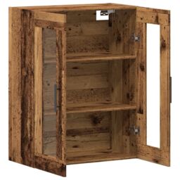 Berkfield Home Sideboard Old Wood 69.5x34x90 cm Engineered Wood in Brown - thumbnail 5