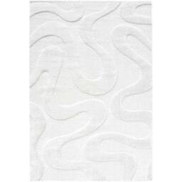 The Rug Shop UK Machine Made Modern Abstract Easy to Clean Cream Area Rug - Size: 200 cm x 290 cm - thumbnail 8