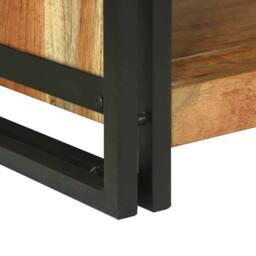 Berkfield Home Beautiful Coffee Table 120x50x38 cm Solid Wood Acacia in Brown - Size: 120 x 50 x 38 cm - thumbnail 8
