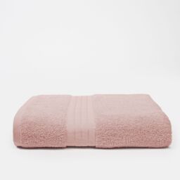 OHS 4 Pack of 100% Cotton Face Cloth Bathroom Towels in Light Pink - thumbnail 5