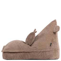 icon Kids Bean Bag Fun Animal Print Lounger & Cushion Bundle in Corduroy in Brown - Size: Medium - thumbnail 5