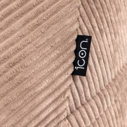 icon Kids Bean Bag Fun Animal Print Lounger & Cushion Bundle in Corduroy in Brown - Size: Medium - thumbnail 8