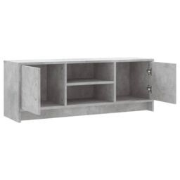 Berkfield Home TV Cabinet Concrete Grey 102x30x37.5 cm Engineered Wood - thumbnail 6