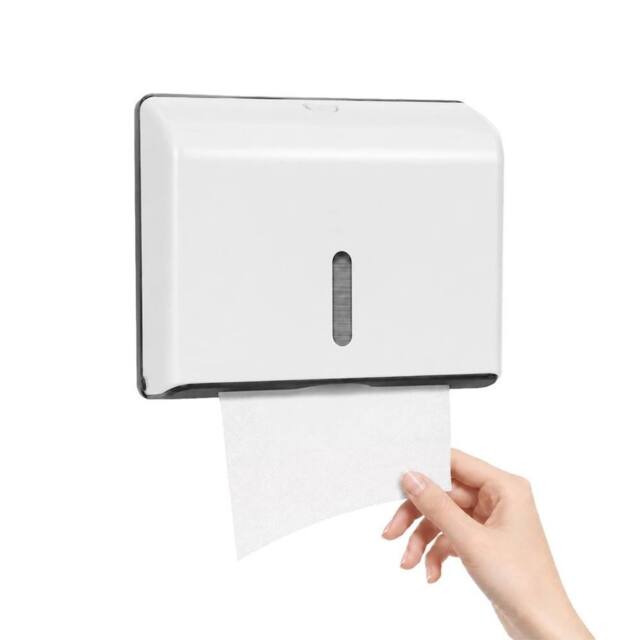 Kelvenix White Wall Mount ABS Multifold Paper Towel - image 1