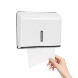 Kelvenix White Wall Mount ABS Multifold Paper Towel