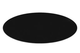 RugsX Lindo Rug in Black - Size: 120 cm diameter - thumbnail 4