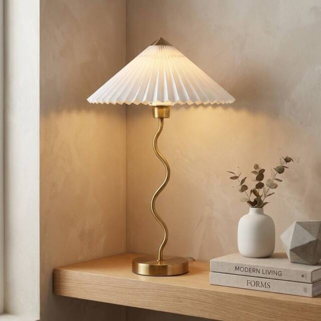 Garden Greatness Relica Satin Pointed Table Lamp in Cool White - image 1