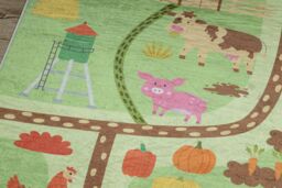 RugsX Bambino Rug in Green - Size: 200 cm x 290 cm - thumbnail 5
