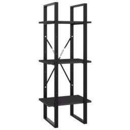 Berkfield Home Modern 5-Tier Book Cabinet Grey 40x30x175 cm Engineered Wood - Size: 40 x 30 x 175 cm - thumbnail 5