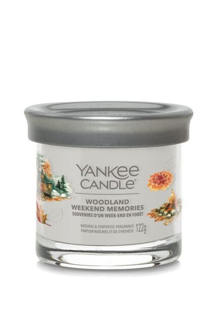 Yankee Candle Signature small tumbler woodland weekend memories - image 1