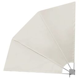 Berkfield Home Collapsible Balcony Side Awning Cream 210x210 cm - thumbnail 3