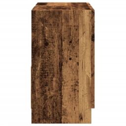 Berkfield Home Sink Cabinet Old Wood 63x30x54 cm Engineered Wood in Brown - Size: 63 x 30 x 54 cm - thumbnail 5