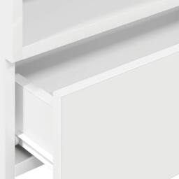 Berkfield Home Durable Wall-mounted Bedside Cabinet White 45x26x28.5 cm - thumbnail 9