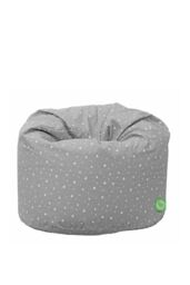 Bean Lazy Cotton Grey Stars Bean Bag Child Size - Size: Small - thumbnail 2
