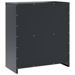 Berkfield Home Durable File Cabinet Anthracite 79x40x90 cm Steel in Dark Grey - Size: 79 x 40 x 90 cm - thumbnail 6