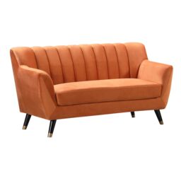 Artemis Home Morgan 2 Seat Sofa in Orange - thumbnail 2