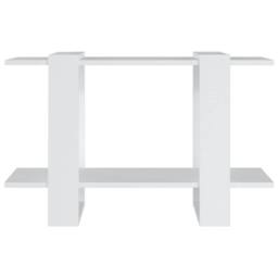 Berkfield Home Classic Book Cabinet/Room Divider White 80x30x51 cm - Size: 80 x 30 x 51 cm - thumbnail 5
