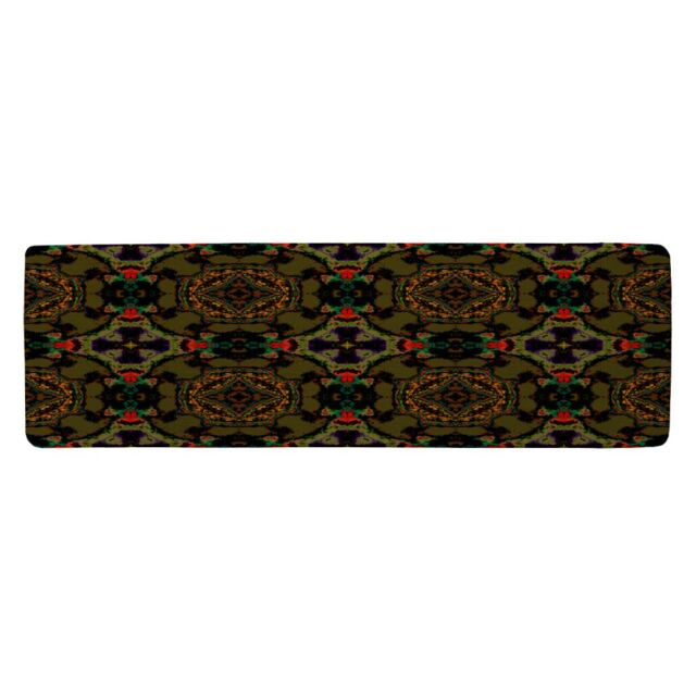 Benjamin Tate Design Pakistan Mosaic Paint Runner Rug in Natural - Size: 67 cm x 230 cm - image 1