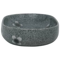 Berkfield Home Countertop Basin Blue Oval 59x40x14 cm Ceramic - Size: 59 x 40 x 14 cm - thumbnail 5