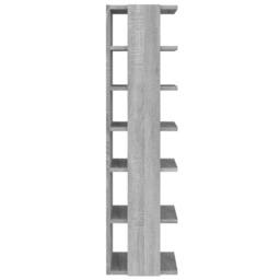 Berkfield Home Shoe Racks 2 pcs Grey Sonoma 27.5x27x102 cm Engineered Wood - thumbnail 5