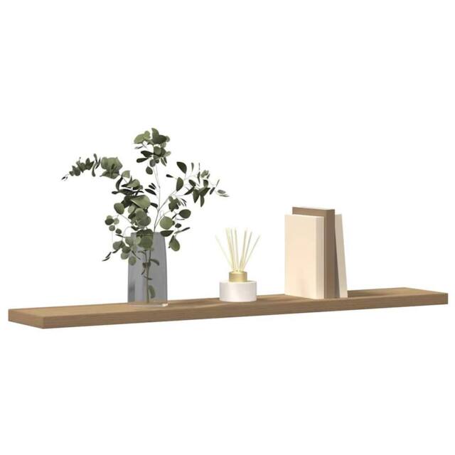 Berkfield Home Durable Bookshelf Boards 4 pcs Artisan Oak 60x10x1.5 cm Engineere in Brown - image 1