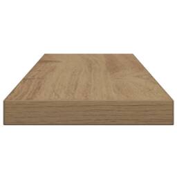 Berkfield Home Durable Bookshelf Boards 4 pcs Artisan Oak 60x10x1.5 cm Engineere in Brown - thumbnail 6