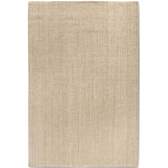 THE RUGS Villeroy & Boch 1791 Rosalie Jute Rug Handwoven Living Room in Cream - Size: 80 cm x 200 cm - image 1