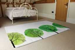 Benjamin Tate Design Trees Designer Rug in Natural - Size: Large - thumbnail 3