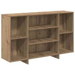 Berkfield Home Sideboard Artisan oak 120 x 30 x 75 cm Engineered wood in Brown - thumbnail 3