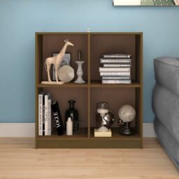 Berkfield Home Sideboard Honey Brown 70x33x76 cm Solid Pinewood - Size: 70 x 33 x 76 cm - thumbnail 3