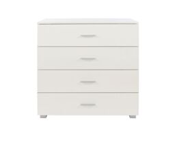 Core Products Lido 4 Drawer Chest Of Drawers in White - thumbnail 3