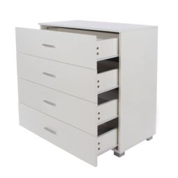 Core Products Lido 4 Drawer Chest Of Drawers in White - thumbnail 4